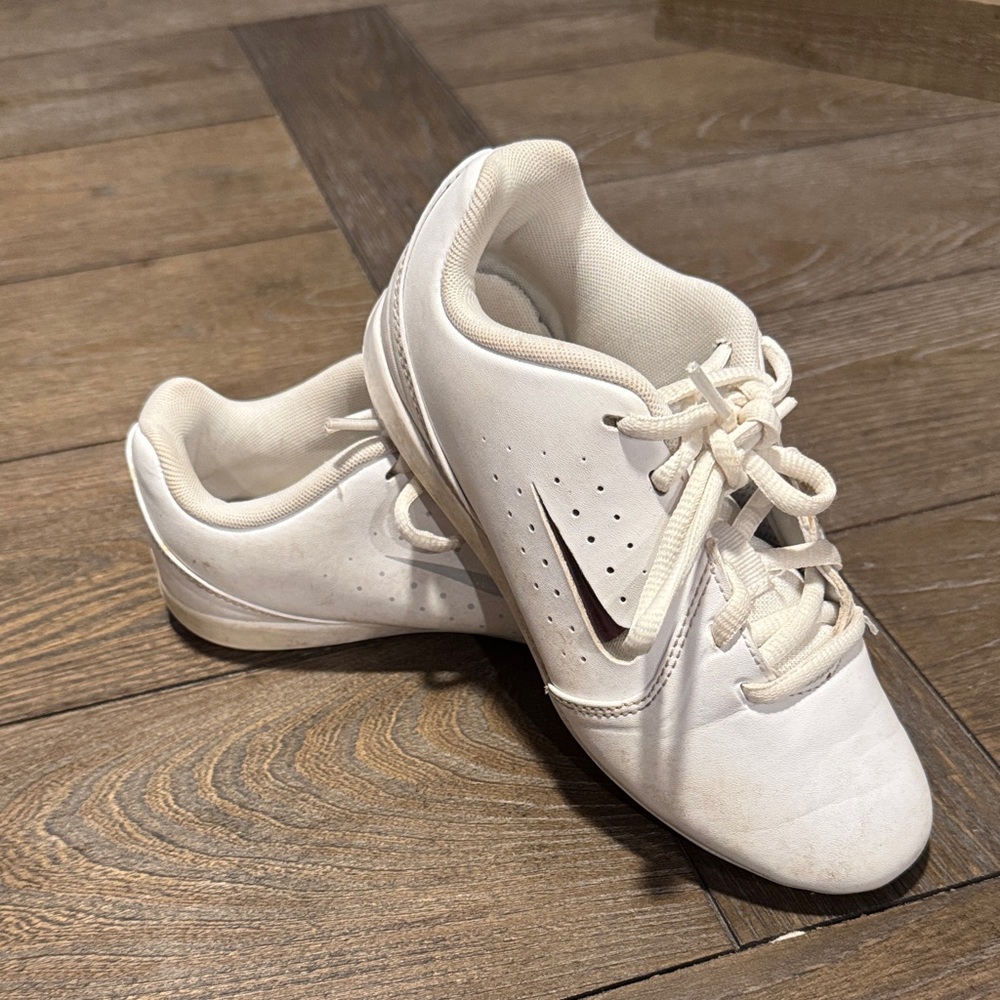 White Nike Cheer Shoes